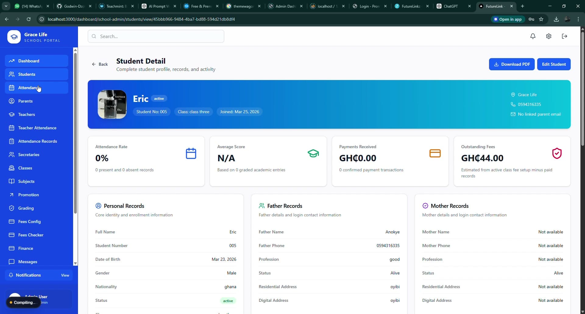 Student Profile Insights